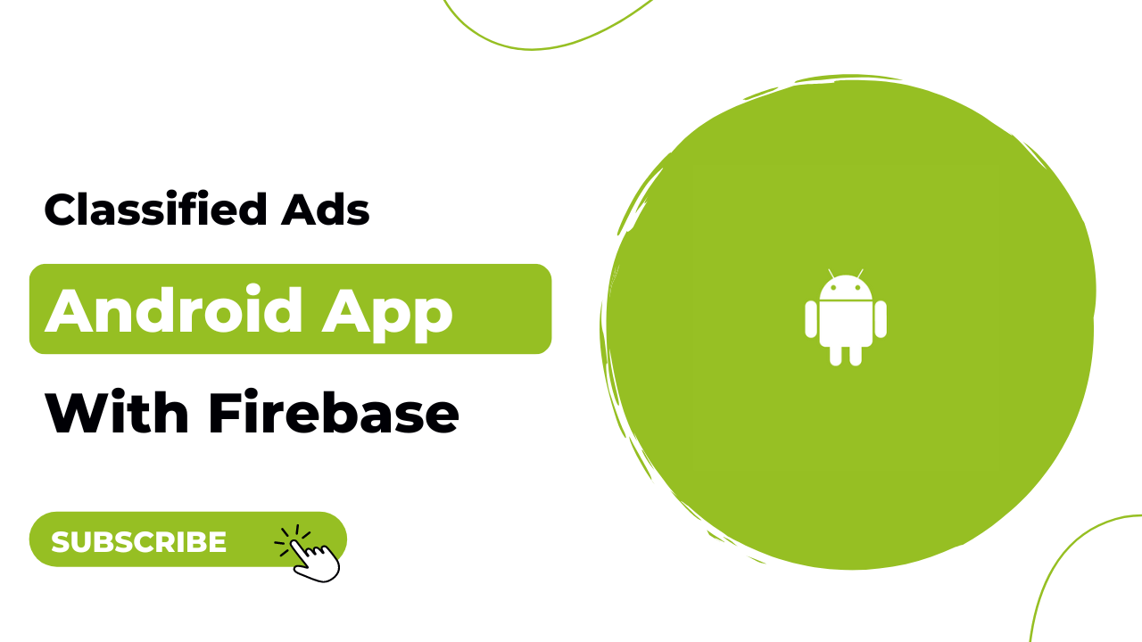 Classified Ads Android App With Firebase