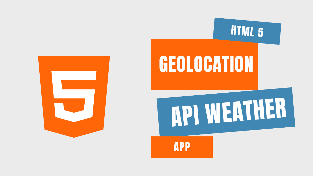 HTML 5 Geolocation API Weather App